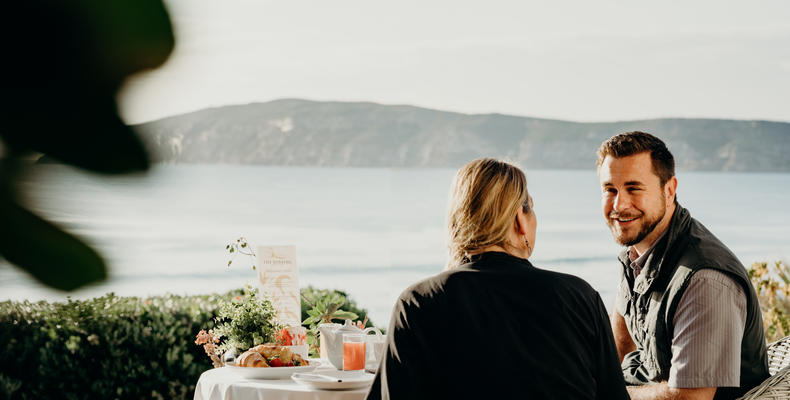 The Robberg Beach Lodge - Outside Pergola