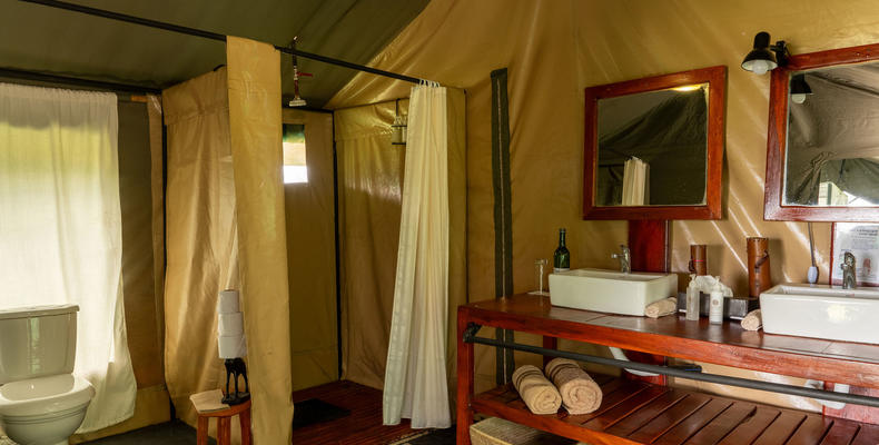 Guest Tent - bathroom