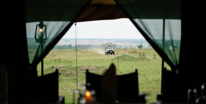 Dining tent