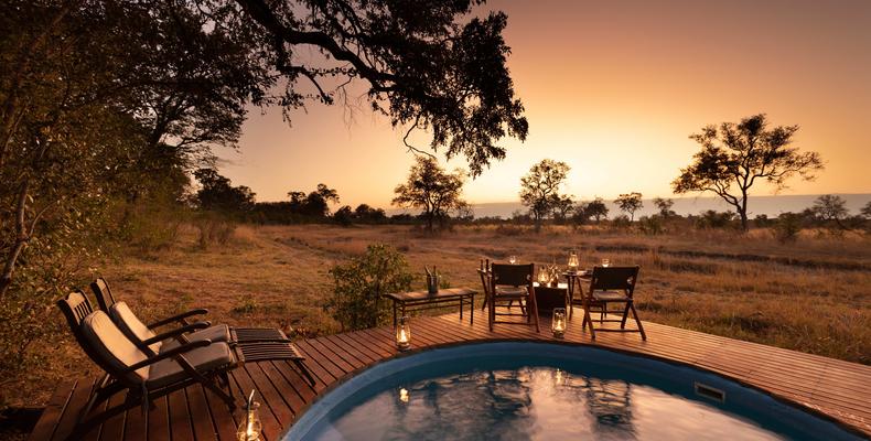 Selinda Explorers Camp Plunge Pool