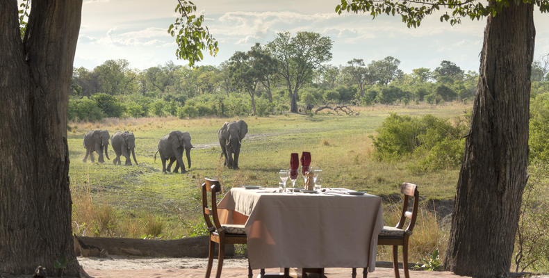 Selinda Explorers Camp Breakfast