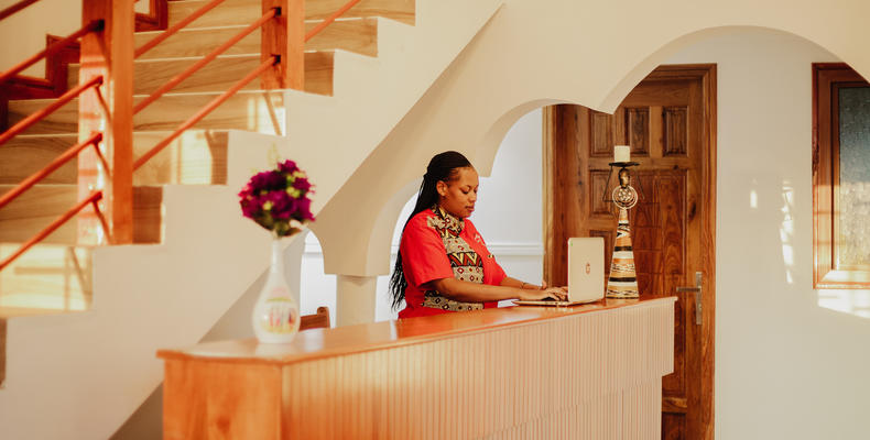 Lodge foyer