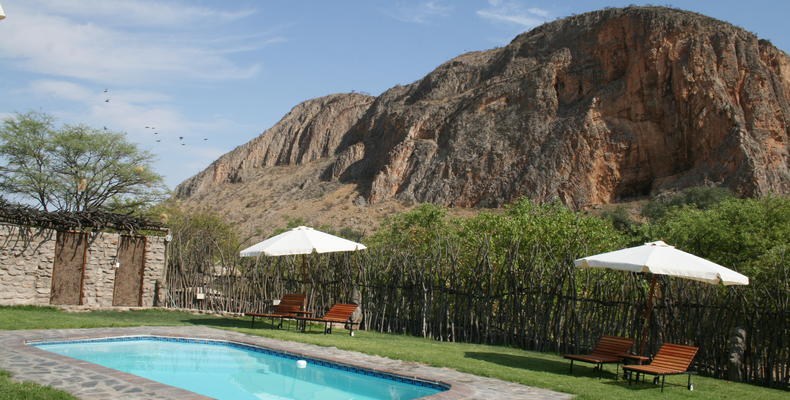 Khowarib Lodge Pool Area