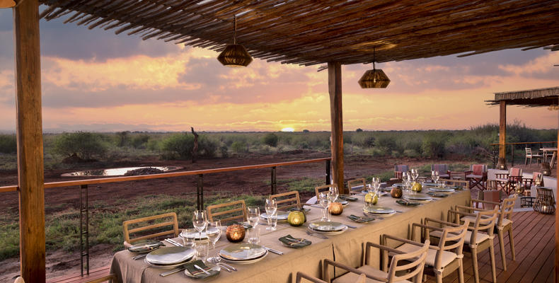 Morukuru Farm House - viewing deck