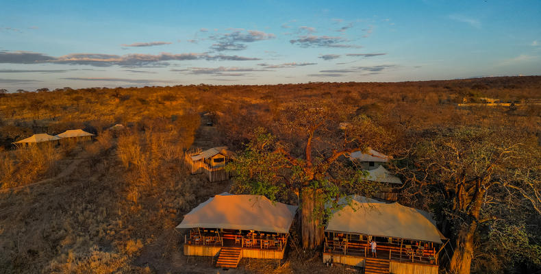 Olkeri Camp - mess tent