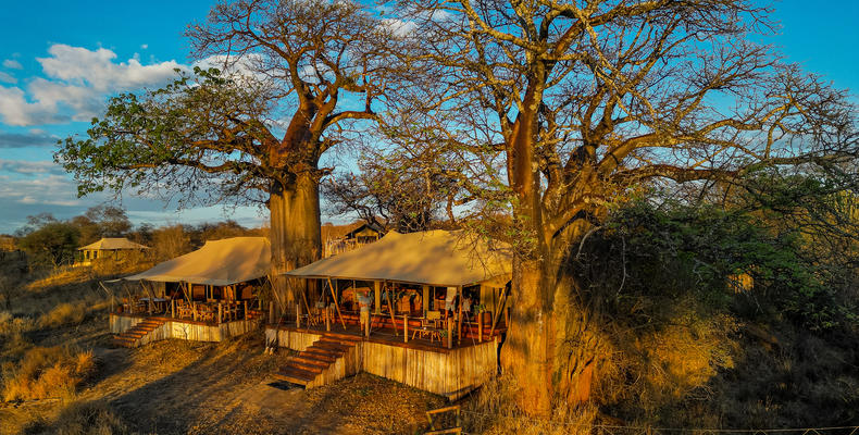 Olkeri Camp - Mess tent