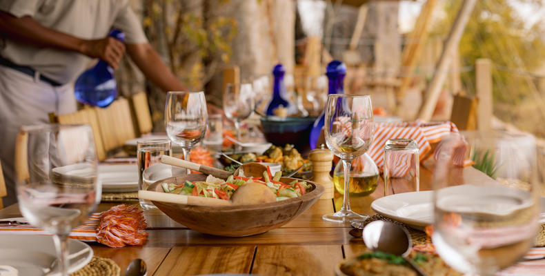 Olkeri Camp - lunch
