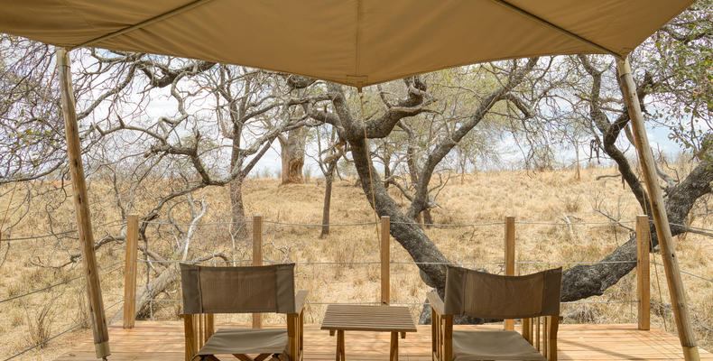 Olkeri Camp - tent terrace
