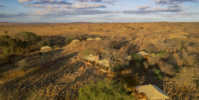 Olkeri Camp - aerial