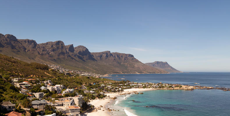 The view from Cape View Clifton's Balcony's 