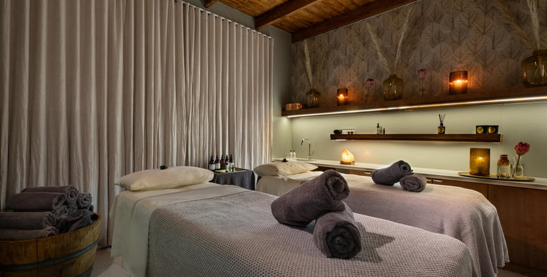 Spa treatment room