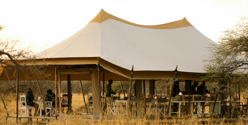 Camp dining room