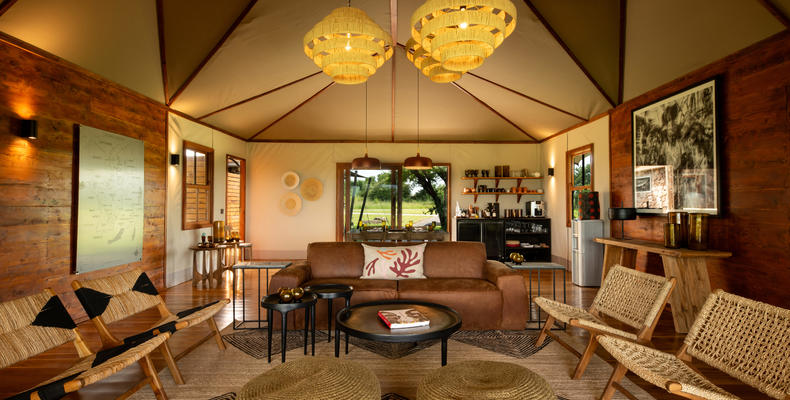 Asilia Africa - Sayari Retreat - Lounge Area