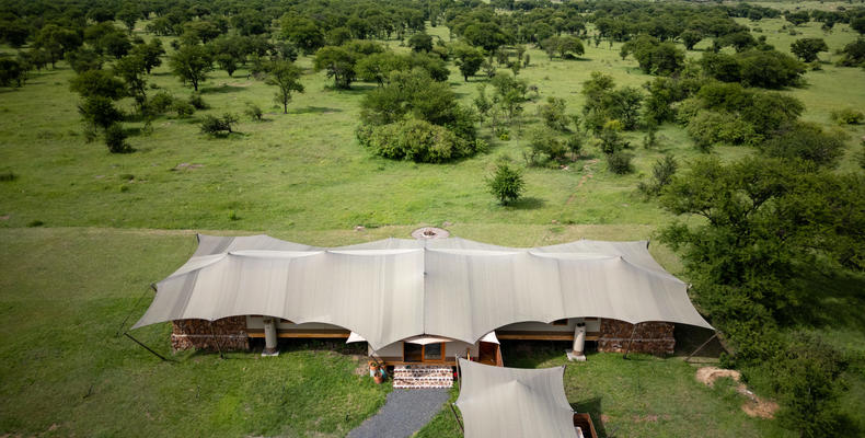 Asilia Africa - Sayari Retreat - Aerial View