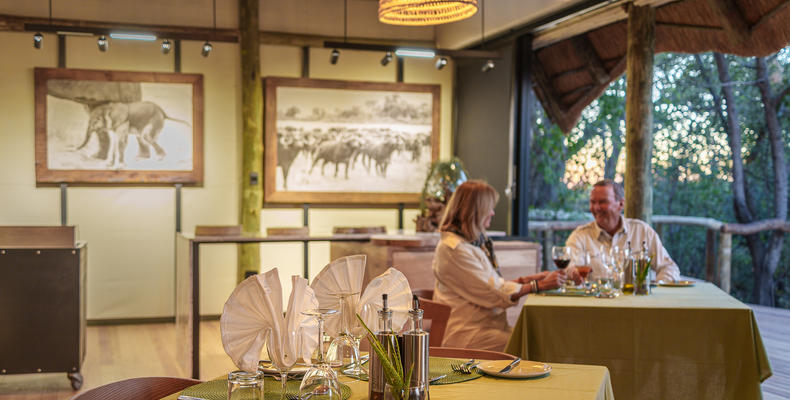 Little Tubu Camp Dining