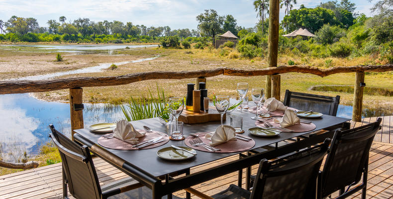 Little Tubu Camp Dining