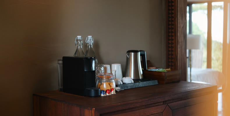 Espresso machines in the suits 
