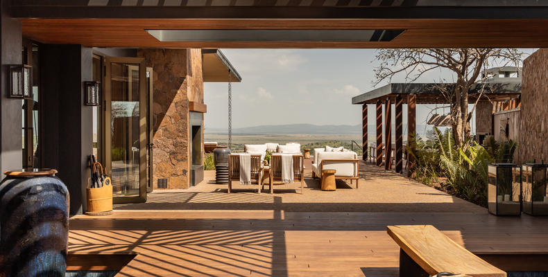Singita Milele Entrance