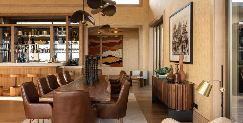 Singita Milele Indoor Dining
