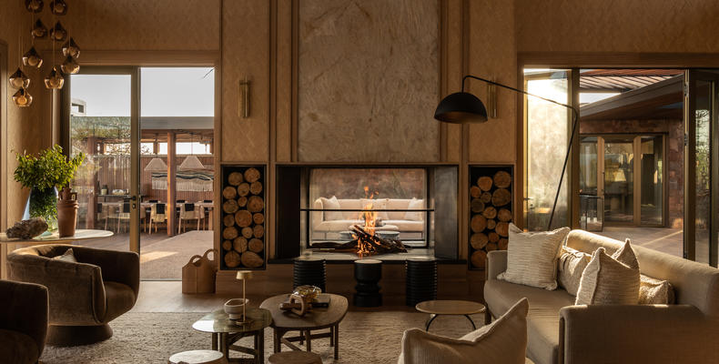 Singita Milele Main Lounge