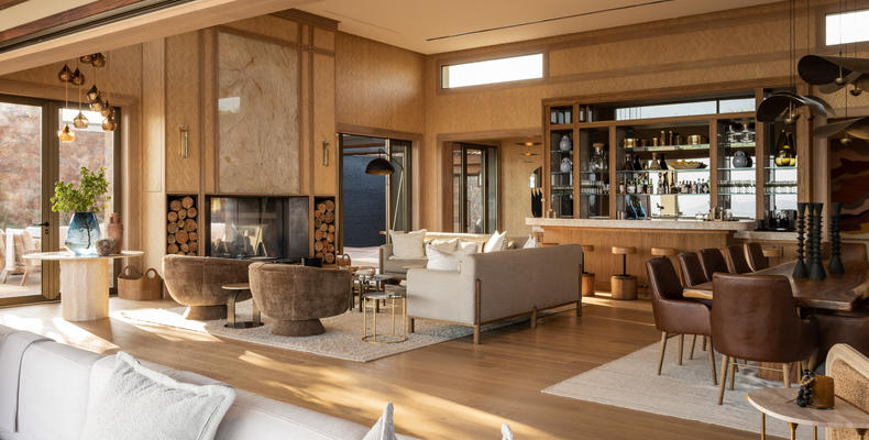 Singita Milele Main Lounge