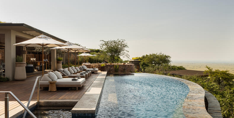 Singita Milele Main Pool