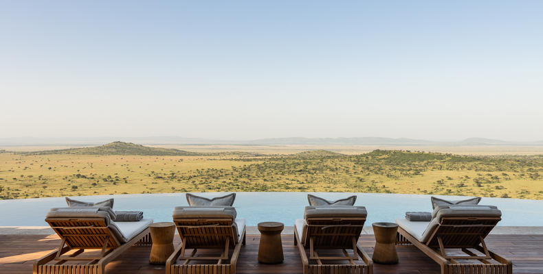 Singita Milele Main Pool
