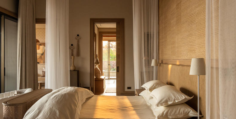 Singita Milele Main Suite Bedroom