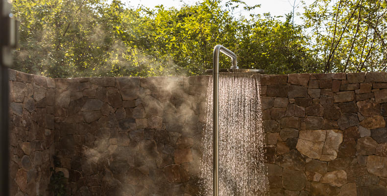 Singita Milele Outdoor Shower