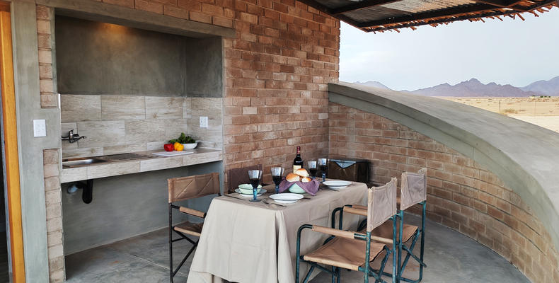 Sossus Oasis Campsite Kitchenette