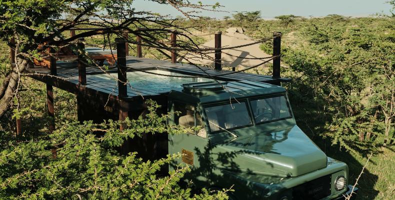 Mara Expedition Camp - Guest swimming pool