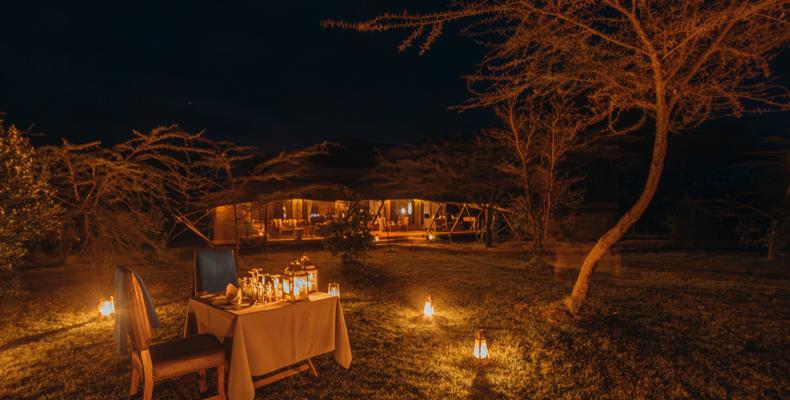 Mara Expedition Camp Dinner