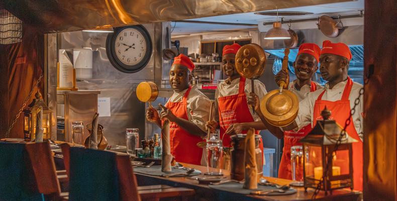 Mara Expedition Camp Interactive Kitchen