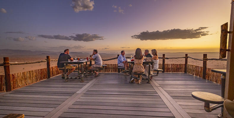 Sundowners on the Deck