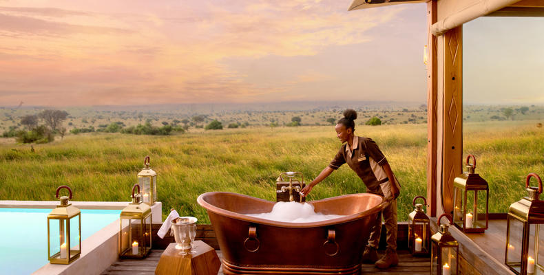 Copper Bathtub-One Bedroom Luxury Villa