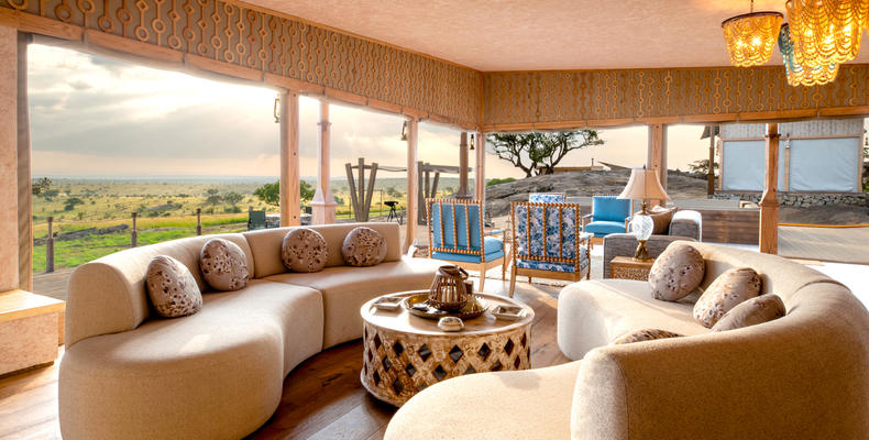 Main Guest Area- One Nature Mara River