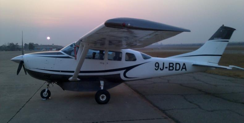 Cessna 206 Sunset
