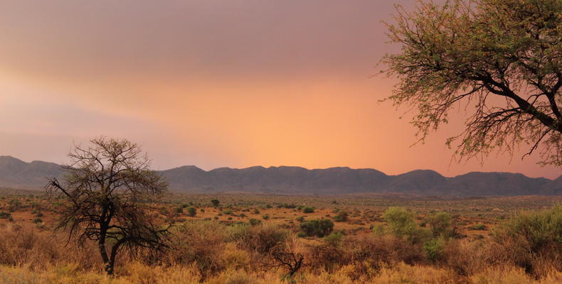 Auas sunsets