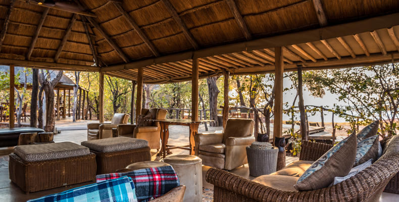 The lounge area at Changa