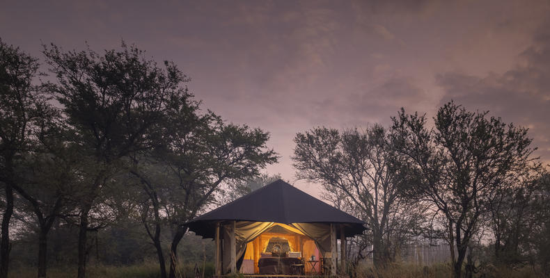 Lamai client tent - exterior