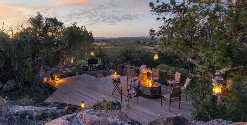 Explorer Camp at Shamwari Private Game Reserve