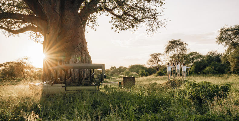 Sundowner on Sangaiwe Plains