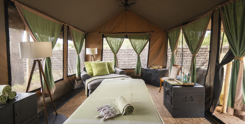Spa tent