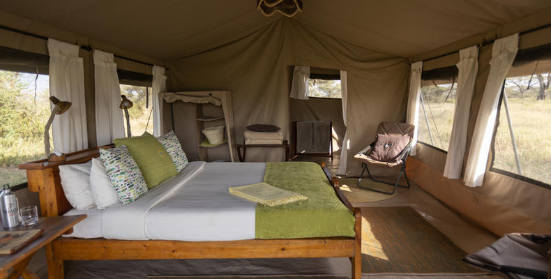 Serengeti North Wilderness Camp - double tent 