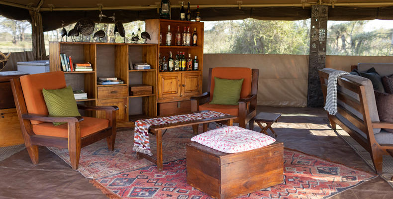 Serengeti North Wilderness Camp - lounge 