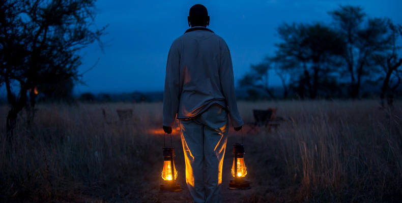 Serengeti North Wilderness Camp - Lighting for Camp Paths