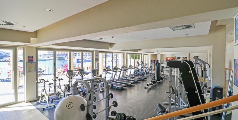 Gym area