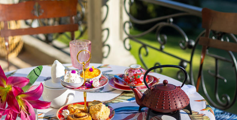Tea on the Balcony
