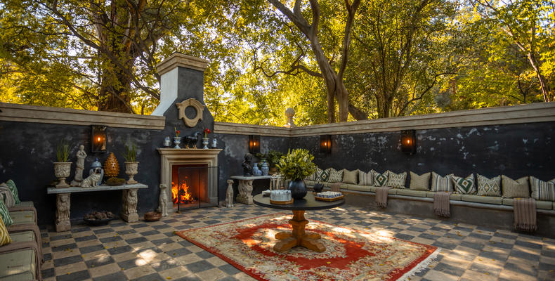 Fireside Courtyard