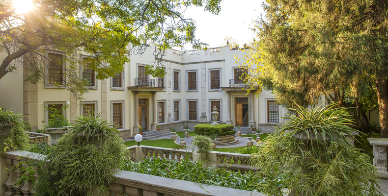 Courtyard at Sunset